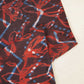 Brown & Red Jahota Print Cotton Fabric NC-24567