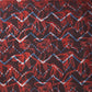 Brown & Red Jahota Print Cotton Fabric NC-24567