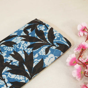 Indigo Jahota Print Cotton Fabric NC-24570
