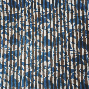 Indigo Jahota Print Cotton Fabric NC-24573