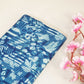 Indigo Ajrakh Print Muslin Fabric NC-24575