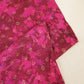 Magenta Foil Print Mulmul Fabric NC-24582