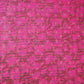 Magenta and Brown Foil Print Mulmul Fabric NC-24583