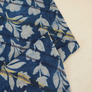 Blue Mulmul Fabric NC-24589