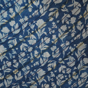 Blue Mulmul Fabric NC-24589