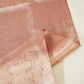 Peach Pink Floral Print Tissue Silk Fabric MS-24599