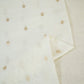 Cream Dyeable Kadua Buti Chiniya Silk Fabric MS-24601