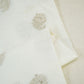 Cream Dyeable Kadua Buti Chiniya Silk Fabric MS-24602