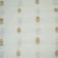 Cream Dyeable Kadua Buti Chiniya Silk Fabric MS-24605