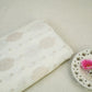 Cream & Silver Dyeable Kadua Buti Chiniya Silk Fabric MS-24606