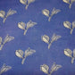 Indigo Floral Print Linen Fabric RM-24620