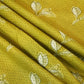 Green Floral Print Linen Fabric RM-24624
