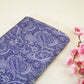 Purple Paisley Print Linen Fabric RM-24630