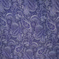 Purple Paisley Print Linen Fabric RM-24630