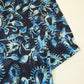 Indigo Abstract Print Mulmul Fabric MTF-24632