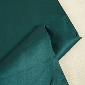 Dark Green Solid Giza Cotton Fabric STI-24639