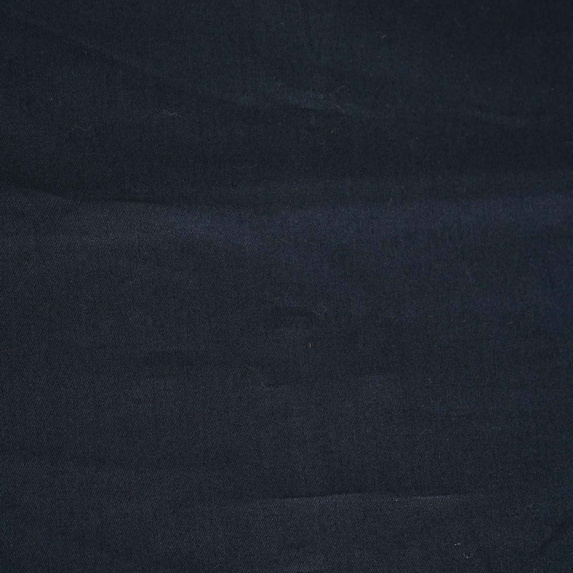 Navy Blue Solid Giza Cotton Fabric STI-24644