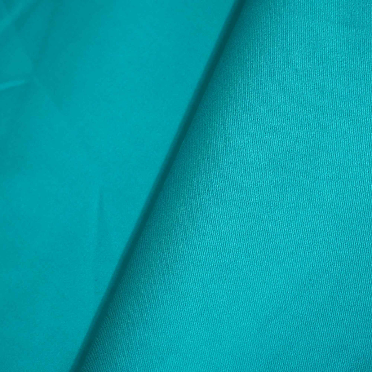 Aqua Blue Solid Giza Cotton Fabric STI-24645