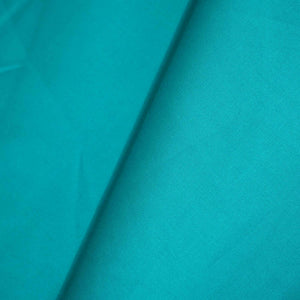 Aqua Blue Solid Giza Cotton Fabric STI-24645