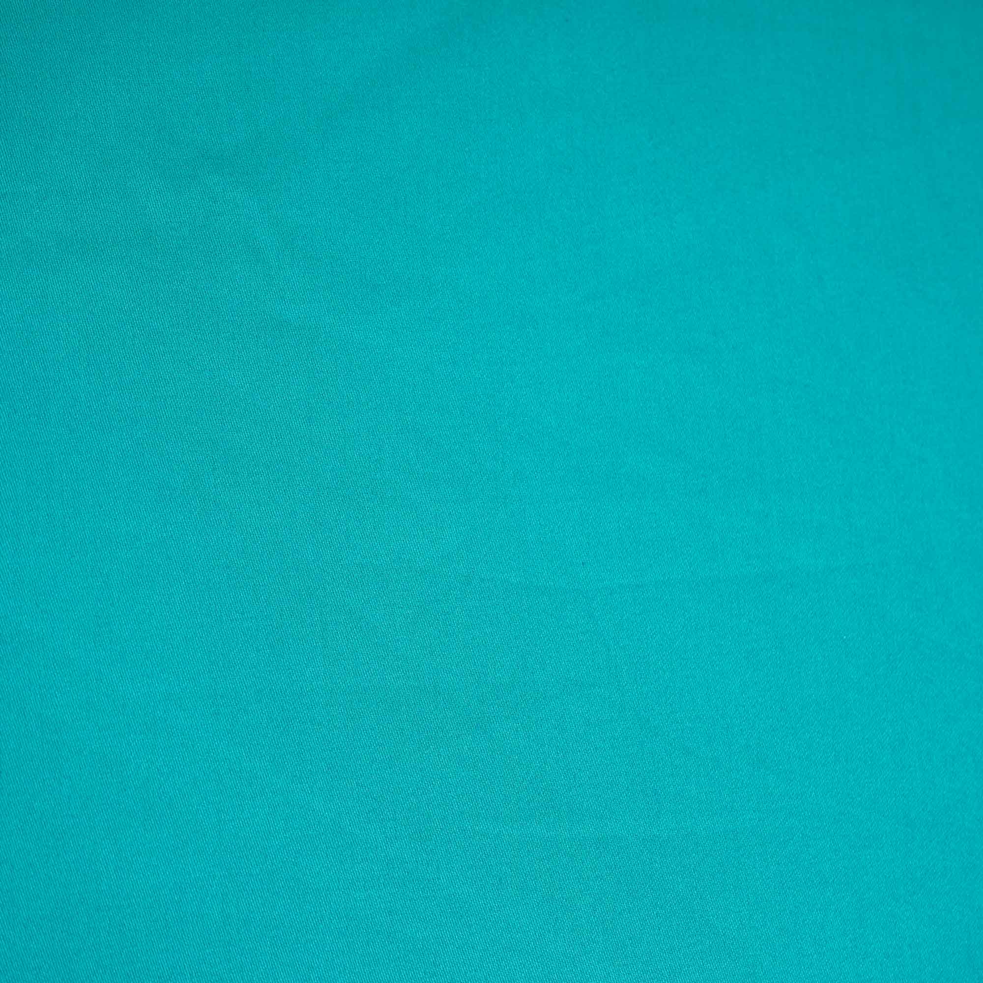 Aqua Blue Solid Giza Cotton Fabric STI-24645