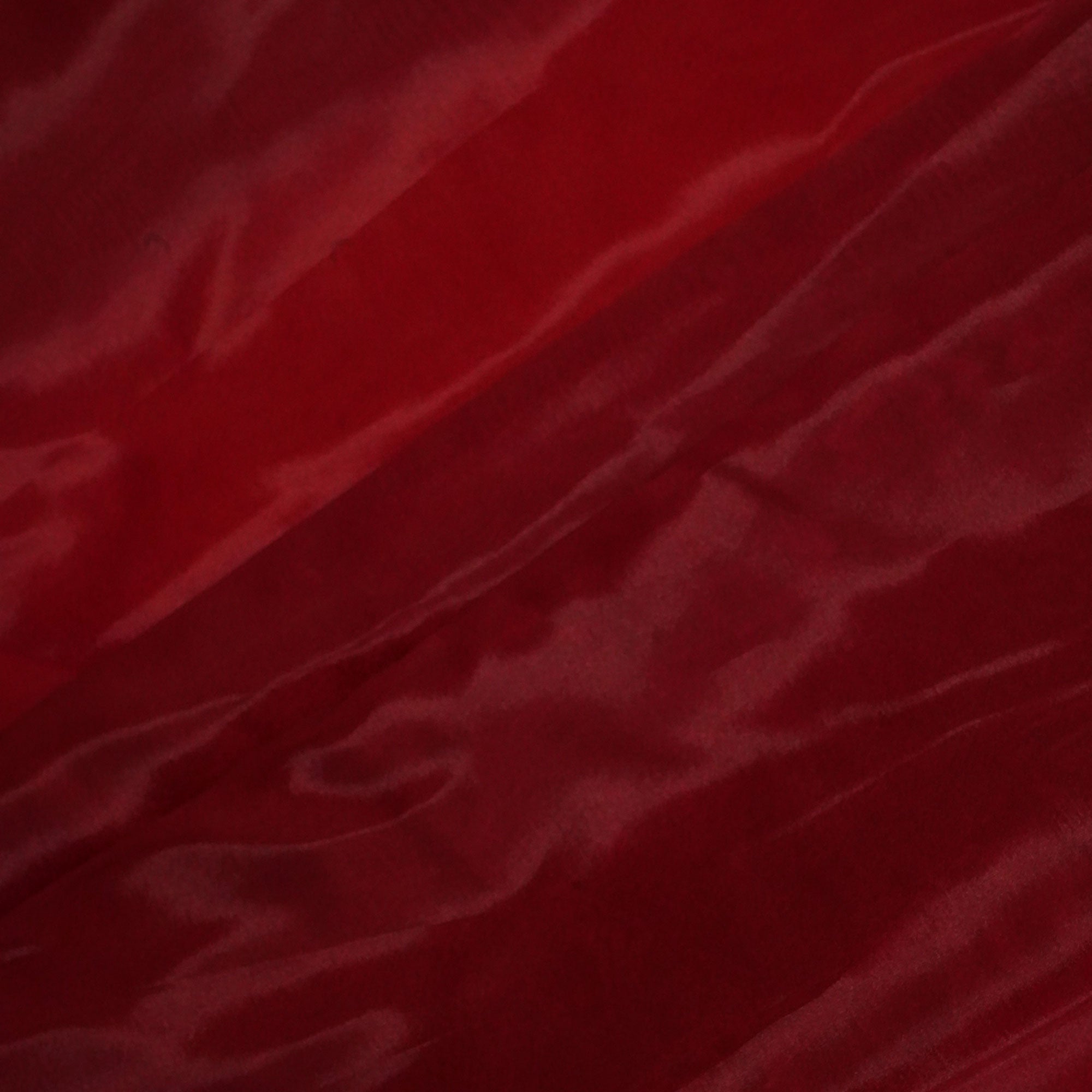 Solid Maroon Liquid Organza SE-24647