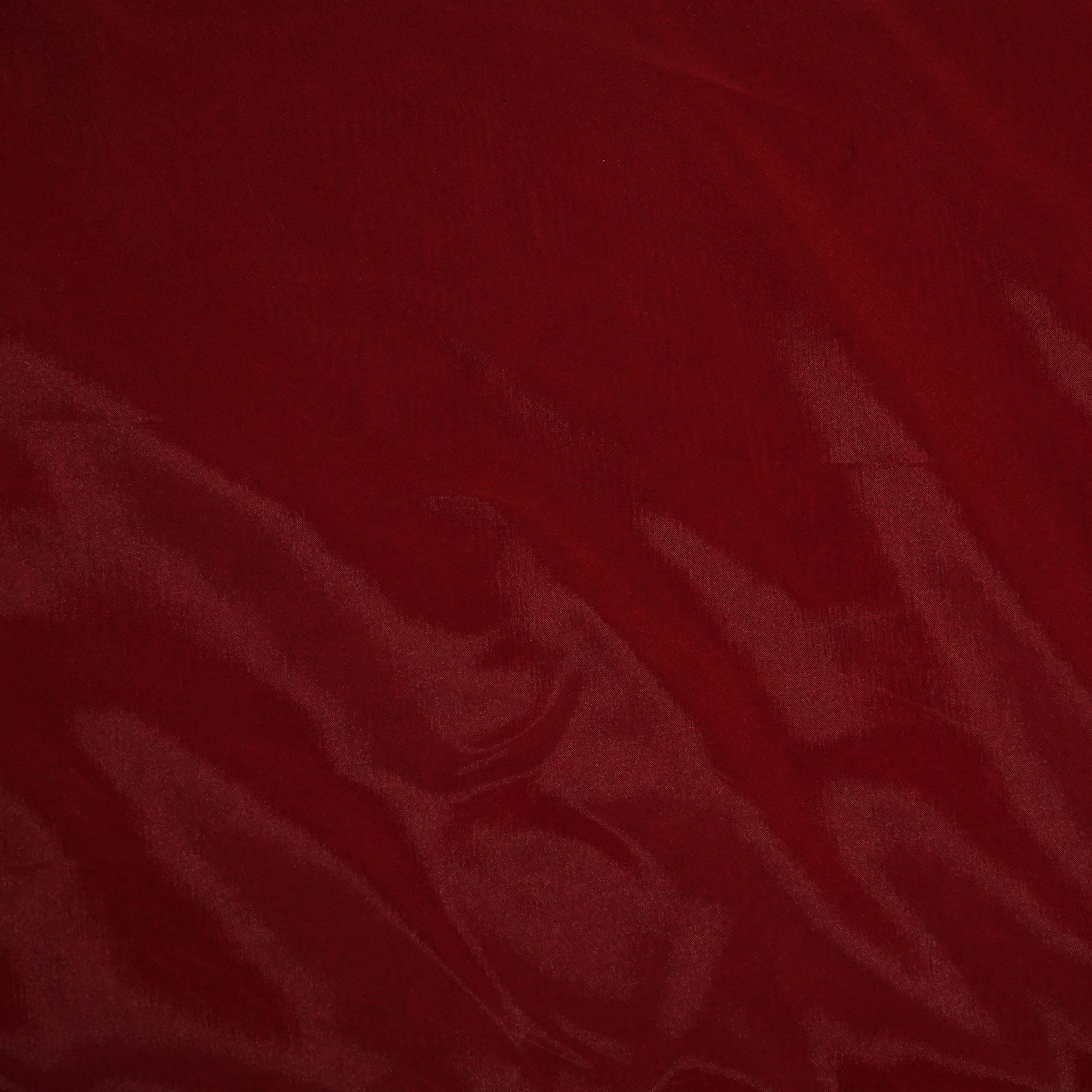 Solid Maroon Liquid Organza SE-24647