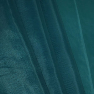 Turquoise Blue Liquid Organza SE-24649