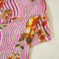 Pink Floral Print Muslin Fabric GT-24675