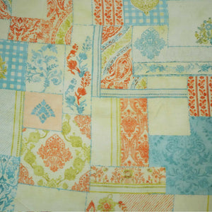 Multicolor Paisley Floral Print Muslin Fabric GT-24683