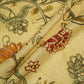 Green Floral Print Chanderi Fabric GT-25304