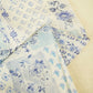 White Floral Patch Print Chanderi Fabric GT-25317