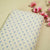 White Floral Print Chanderi Fabric GT-25318
