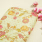 Green Floral Print Chanderi Fabric GT-25320