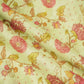 Green Floral Print Chanderi Fabric GT-25320
