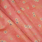 Pink Floral Print Chanderi Fabric GT-25338