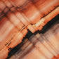 Brown Shibori Print Linen Fabric RM-25355