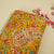 Mustard Paisley Print Linen Fabric RM-25359