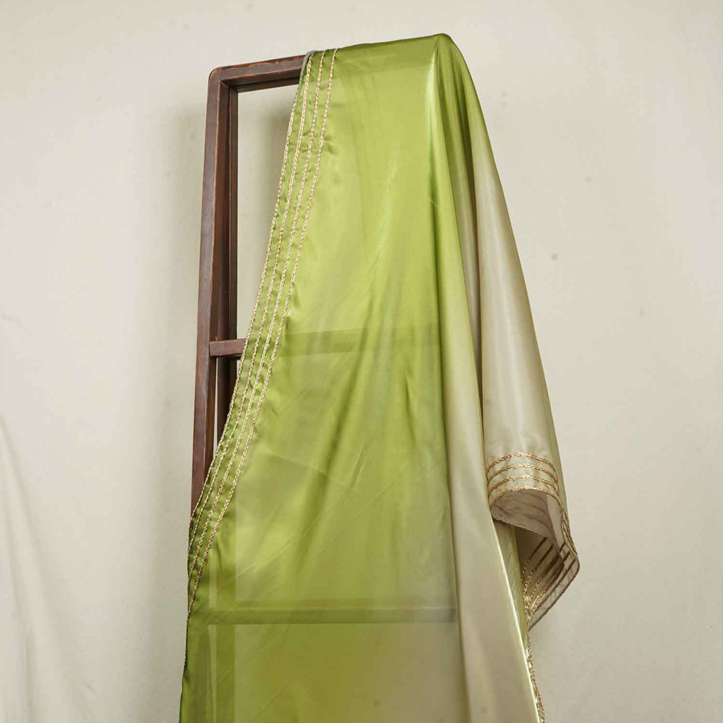 Green Organza Dupatta AK-25394