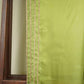 Green Organza Dupatta AK-25394