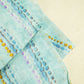 Blue Stripes Print Cotton Mulmul Fabric GT-25397