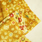 Mustard Yellow Floral Print Cotton Mulmul Fabric GT-25398