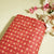 Red Floral Print Cotton Mulmul Fabric GT-25405