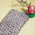 Blue Chevron Print Cotton Mulmul Fabric GT-25409