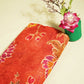 Red Floral Print Cotton Mulmul Fabric GT-25420