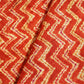 Red Chevron Print Cotton Mulmul Fabric GT-25421