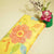 Yellow Floral Print Cotton Mulmul Fabric GT-25422