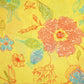 Yellow Floral Print Cotton Mulmul Fabric GT-25422