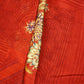 Dark Red Floral Print Cotton Mulmul Fabric GT-25432