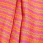 Magenta & Orange Floral Print Cotton Mulmul Fabric GT-25441