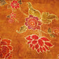Brown Floral Print Cotton Mulmul Fabric GT-25442